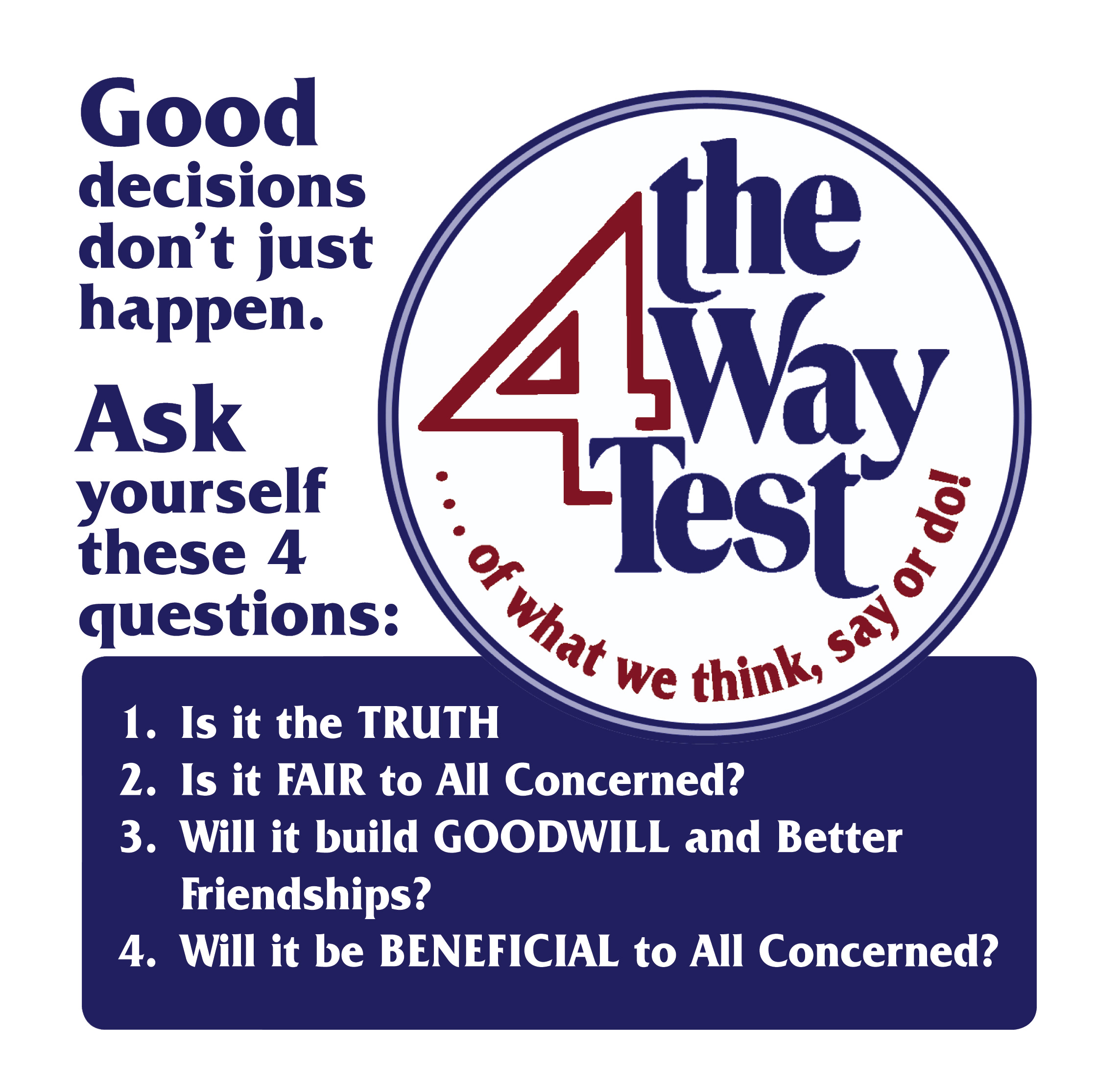 The 4 Way Test